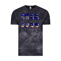 Cloud Black valentine's day school pencils navy blue Vintage Tee - MaliasSmallBusiness