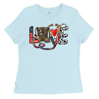 America Nurse Ladies Tee | Teevron