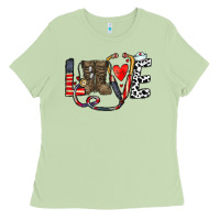 Matcha america nurse Ladies Tee - CowhideDigitalArt