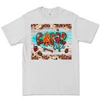 Dove Grey camp life Premium Tee - JahusDesignShop