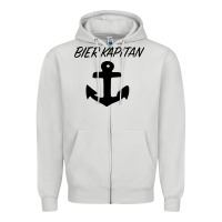 Dove Grey Bier Kapitan Zipper Hoodie - Bettercallsaul