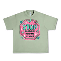 Oil Green stop no energy vampires allowed Urban Heavy Tee - MaliasSmallBusiness