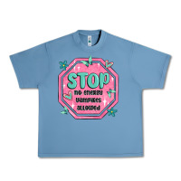 Pebble Blue stop no energy vampires allowed Urban Heavy Tee - MaliasSmallBusiness