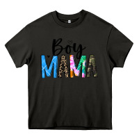 Asphalt boy mama white Heavy Core Tee - JahusDesignShop