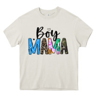 Cream boy mama white Heavy Core Tee - JahusDesignShop