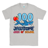 Moon Dust 100 jawsome days of school Classic Tee - MaliasSmallBusiness