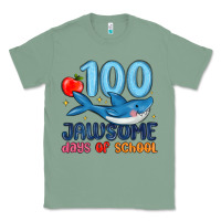Sage 100 jawsome days of school Classic Tee - MaliasSmallBusiness