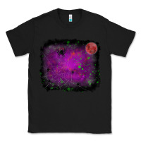 Black halloween backround moon Classic Tee - RanaPortraitStore