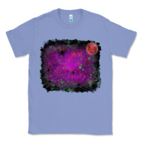 Colony Blue halloween backround moon Classic Tee - RanaPortraitStore