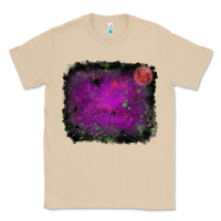Mushroom halloween backround moon Classic Tee - RanaPortraitStore
