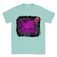 Seafoam halloween backround moon Classic Tee - RanaPortraitStore