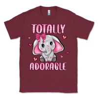 Burgundy totally adorable Classic Tee - JahusDesignShop