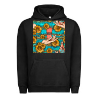 Pigment Black hand cream nail polish remover and sunflowers with leopard and glitter Urban Hoodie - BundleAndBundleShop