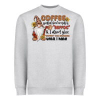 Heather Grey coffee spelled backwards is eeffoc & i don't give Heavyweight Sweatshirt - MaliasSmallBusiness
