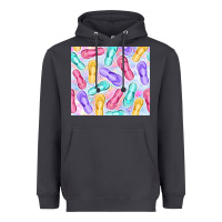 Flip Flops With Leopard Heavyweight Hoodie | Teevron