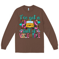 Chestnut ive got a bus full of valentine Long Sleeve Tee - NancyCooperArtShop