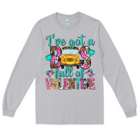 Moon Dust ive got a bus full of valentine Long Sleeve Tee - NancyCooperArtShop