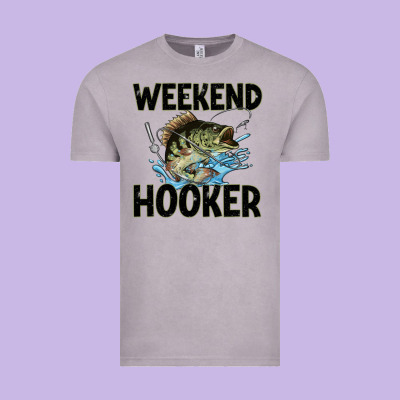 Weekend Hooker Vintage Tee Designed By Jahusdesignshop