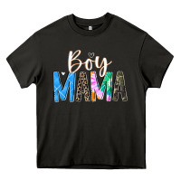 Asphalt boy mama  black Heavy Core Tee - JahusDesignShop
