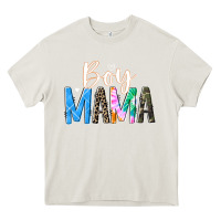 Cream boy mama  black Heavy Core Tee - JahusDesignShop