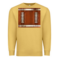 Antique Gold distressed american football pattern Premium Sweatshirt - TumblerDesignByShophia