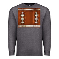 Charcoal Heather distressed american football pattern Premium Sweatshirt - TumblerDesignByShophia
