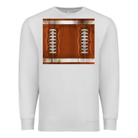 Dove Grey distressed american football pattern Premium Sweatshirt - TumblerDesignByShophia