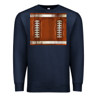 Navy distressed american football pattern Premium Sweatshirt - TumblerDesignByShophia