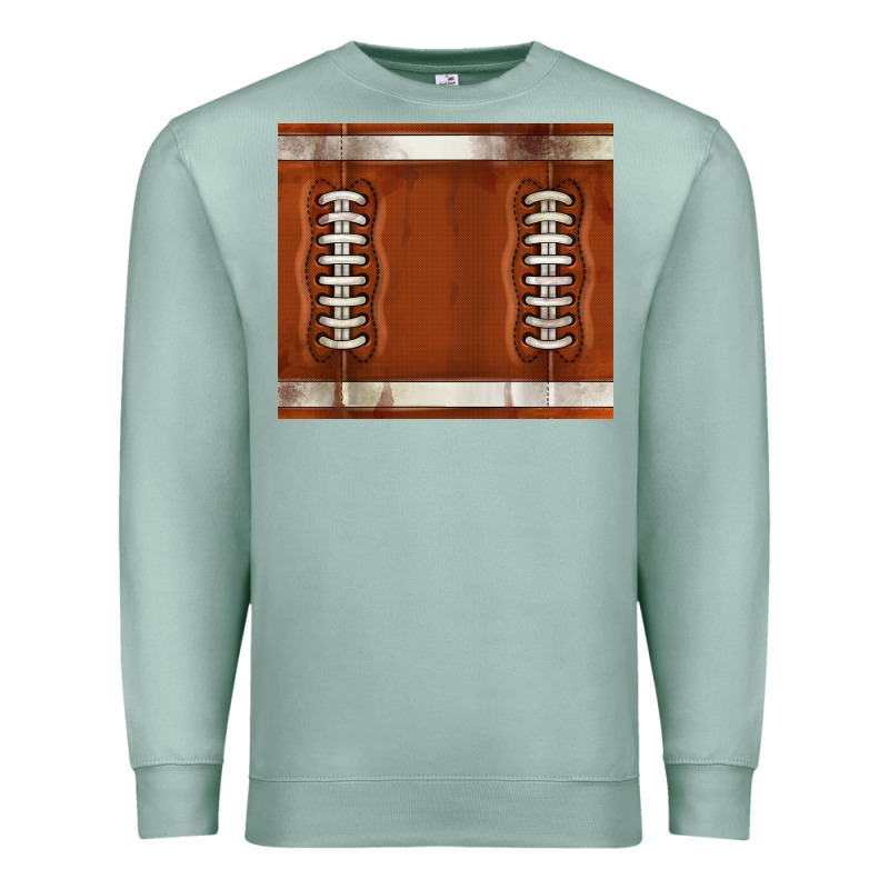 Distressed American Football Pattern Premium Sweatshirt by TumblerDesignByShophia | Teevron