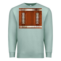 Seafoam distressed american football pattern Premium Sweatshirt - TumblerDesignByShophia