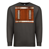 Smoke distressed american football pattern Premium Sweatshirt - TumblerDesignByShophia