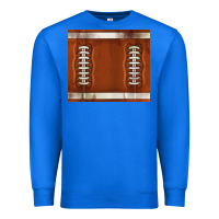 True Royal distressed american football pattern Premium Sweatshirt - TumblerDesignByShophia