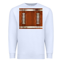 White distressed american football pattern Premium Sweatshirt - TumblerDesignByShophia