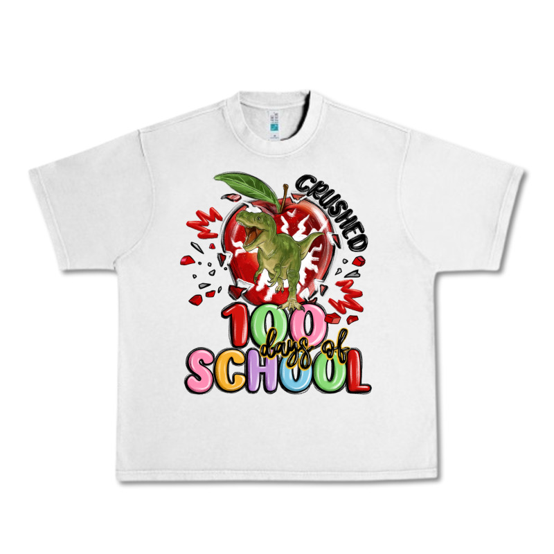Crushed 100 Days Of School Urban Heavy Tee by MaliasSmallBusiness | Teevron