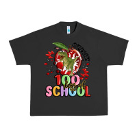 Pigment Black crushed 100 days of school Urban Heavy Tee - MaliasSmallBusiness