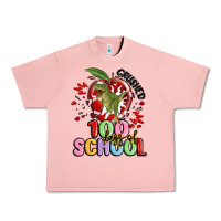 Salmon crushed 100 days of school Urban Heavy Tee - MaliasSmallBusiness