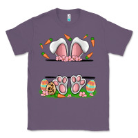 Lavender easter costom name rabbit Classic Tee - MaliasSmallBusiness