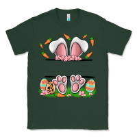Sports Green easter costom name rabbit Classic Tee - MaliasSmallBusiness