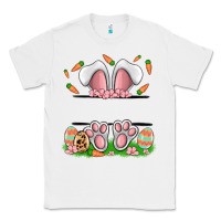 White easter costom name rabbit Classic Tee - MaliasSmallBusiness