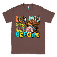 Chestnut Deja Moo I've Heard Tih Bull Before Classic Tee - CowhideDigitalArt