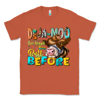 Copper Deja Moo I've Heard Tih Bull Before Classic Tee - CowhideDigitalArt
