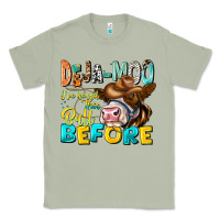 Matcha Deja Moo I've Heard Tih Bull Before Classic Tee - CowhideDigitalArt