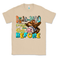 Mushroom Deja Moo I've Heard Tih Bull Before Classic Tee - CowhideDigitalArt