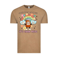 Vintage Coffee if you're happy and you know it its your meds Vintage Tee - MaliasSmallBusiness