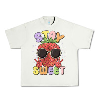 Pistachio stay sweet Urban Heavy Tee - MaliasSmallBusiness