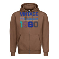 Chestnut Vintage February 1980 Zipper Hoodie - Bettercallsaul