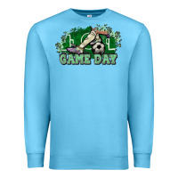 Ocean Blue Game day soccer Premium Sweatshirt - HowdyJamesFarm
