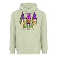Matcha It's the most gaudy time of the year Heavyweight Hoodie - HowdyJamesFarm
