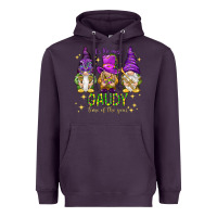 Plum It's the most gaudy time of the year Heavyweight Hoodie - HowdyJamesFarm