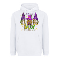White It's the most gaudy time of the year Heavyweight Hoodie - HowdyJamesFarm